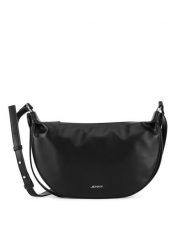 JENNY Torebka JEN-L-001-07 Czarny. Czarne listonoszki damskie Jenny, bez wzorów, z tworzywa sztucznego, bez dodatków. Za 129.99 zł.