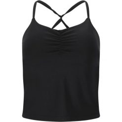 Damski tank top Athlecia Ashly. Czarne topy damskie Athlecia, bez wzorów, sportowe, bez kołnierzyka, bez ramiączek. Za 219.50 zł.