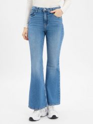 Noisy May Rozkloszowane jeansy - NMKareen Kobiety Bawełna niebieski, 27-32. Niebieskie jeansy damskie Noisy May, bez wzorów, z bawełny. Za 249.95 zł.