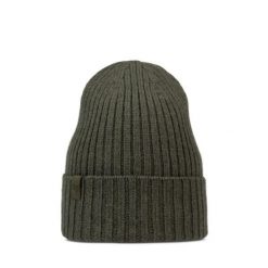 Czapka zimowa z wełny merino Norval. Brązowe czapki męskie Buff, na zimę, bez wzorów, z wełny. Za 189.99 zł.