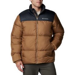 Kurtka sportowa męska Puffect III Jacket. Brązowe kurtki sportowe męskie Columbia, l, bez wzorów, z poliesteru, bez kaptura, trekkingowe. Za 499.99 zł.