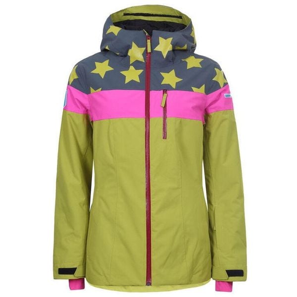 Damska kurtka narciarska Icepeak Clearlake Wadded, wodoodporna, 44. Czerwone kurtki sportowe damskie SWISS-SKI, na zimę, bez wzorów, bez ramiączek, bez kaptura, narciarskie. Za 384.99 zł.