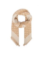 Guess Chusta AW5657 POL03 Beżowy jasny. Brązowe rękawiczki damskie Guess, z aplikacjami, z poliesteru. Za 194.99 zł.
