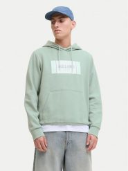 Jack & Jones Bluza Hayato 12278614 Zielony Regular Fit. Zielone bluzy męskie Jack & Jones, l, bez wzorów, z syntetyku, bez ramiączek, bez kaptura. Za 179.99 zł.