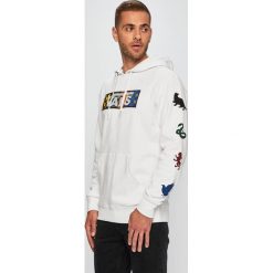 Vans - Bluza x Harry Potter. Białe bluzy męskie Vans, m, bez wzorów, z bawełny, bez ramiączek, z kapturem. Za 299.90 zł.