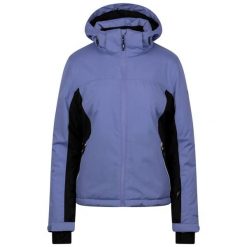 Kurtka Narciarska Damska Doris. Niebieskie kurtki sportowe damskie Trespass, na zimę, l, bez wzorów, bez ramiączek, bez kaptura, narciarskie. Za 415.99 zł.