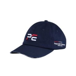 Czapka z daszkiem Premier Equine. Niebieskie czapki damskie PREMIER EQUINE, bez wzorów, eleganckie. Za 63.00 zł.
