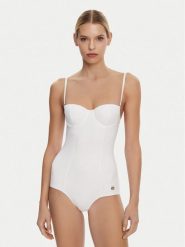 Dolce&Gabbana Strój kąpielowy O9A13J ONO12 Biały. Białe stroje kąpielowe damskie Dolce&Gabbana, bez wzorów, z syntetyku. Za 2,249.00 zł.