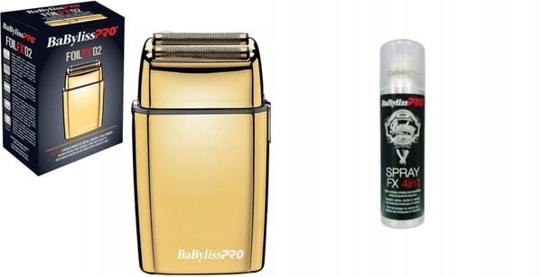Golarka BaBylissPRO Golarka BaBylissPRO PRO FoilFX02 + SprayFX 4W1 BBPRO 150ml. Golarki i trymery BaBylissPRO. Za 429.00 zł.