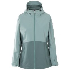 Kurtka Damska Alfresco TP75 Wodoodporna. Niebieskie kurtki sportowe damskie Trespass, s, bez wzorów, bez ramiączek, bez kaptura, trekkingowe. Za 260.99 zł.