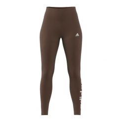 Second Life - Legginsy fitness damskie Adidas. Białe legginsy damskie Adidas, bez wzorów, z bawełny. Za 62.98 zł.