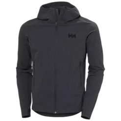 Kurtka wodoodporna z kapturem Helly Hansen Blaze. Brązowe kurtki męskie Helly Hansen, s, bez wzorów, z elastanu, z kapturem, trekkingowe. Za 638.00 zł.
