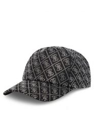 Guess Czapka z daszkiem AW5284 COT01 Czarny. Czarne czapki damskie Guess, z aplikacjami, z bawełny. Za 159.99 zł.