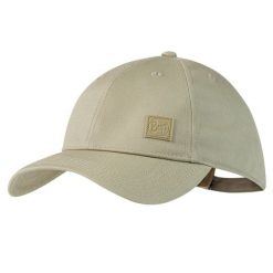 Czapka z daszkiem BUFF BASEBALL CAP SOLID. Brązowe czapki damskie Buff, bez wzorów, sportowe. W wyprzedaży za 125.91 zł.