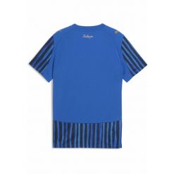 Młodzieżowa koszulka KIDSUPER × AL-HILAL SFC PUMA Blue Intense Club Navy. Niebieskia bluzki damskie Puma, m, bez wzorów, młodzieżowe, bez kołnierzyka, bez ramiączek. Za 349.00 zł.