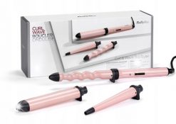 Lokówka BaByliss Lokówka Babyliss Curl&Wave Trio MS750E 3 Końcówki Nagrzew do 210C Rękawica. Lokówki BABYLISS. Za 767.80 zł.