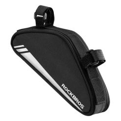 Torba na ramę Rockbros B55-BK do roweru 0,7 l - czarna. Czarne torby na ramię męskie ROCKBROS, z materiału. Za 97.99 zł.