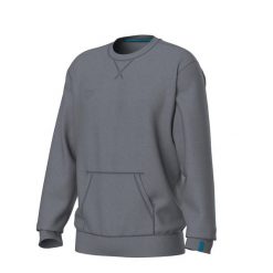 Bluza sportowa na co dzień bawełniana Arena Unisex Crew Sweat Vintage. Szare bluzy damskie ARENA, bez wzorów, z bawełny, sportowe, bez ramiączek, bez kaptura. Za 339.99 zł.