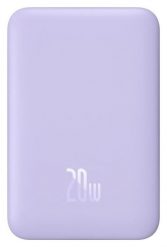 Baseus Magnetic Mini Air 10000mAh 20W fioletowy. Fioletowe powerbanki . Za 147.00 zł.