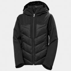 Kurtka narciarska damska Helly Hansen W Bellissimo. Czarne kurtki sportowe damskie Helly Hansen, na zimę, xl, bez wzorów, bez ramiączek, bez kaptura, narciarskie. W wyprzedaży za 1,219.00 zł.