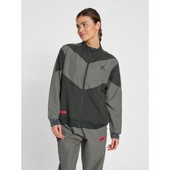 Damska bluza dresowa Hummel Pro Grid. Szare bluzy damskie Hummel, na jesień, l, bez wzorów, z dresówki, klasyczne, bez ramiączek, bez kaptura. Za 255.00 zł.