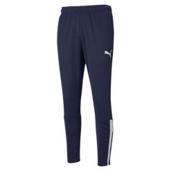 Spodnie Puma teamLiga Training Pants M 657242 06. Białe spodnie sportowe męskie Puma, m, bez wzorów, z dresówki, do piłki nożnej. Za 121.00 zł.
