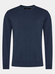 INDICODE Sweter Wildman 35-697 Granatowy Regular Fit. Niebieskie swetry męskie INDICODE, m, bez wzorów, z bawełny, bez kołnierzyka, bez ramiączek. Za 69.99 zł.