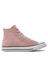 Converse Trampki Chuck Taylor All Star Mixed Materials A06573C Różowy. Czerwone trampki i tenisówki damskie Converse, bez wzorów, z materiału, bez zapięcia. Za 379.99 zł.