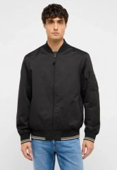 Męska Kurtka Przejściowa Mustang Style Limon Black 1017561 4142. Czarne kurtki męskie Mustang, m, bez wzorów, bez kaptura. Za 259.99 zł.