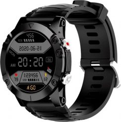 Smartwatch Kruger&Matz Activity Czarny (KM0720). Czarne zegarki smartwatch Kruger&Matz, bez wzorów. Za 149.43 zł.