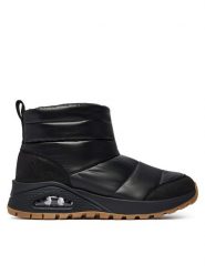 Skechers Śniegowce Uno Rugged - Puffer 168127 Czarny. Czarne śniegowce damskie Skechers, z materiału, bez zapięcia. Za 449.99 zł.