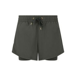 Damskie szorty 2 w 1 Athlecia Timmie V2. Zielone szorty damskie Athlecia, bez wzorów, sportowe. Za 231.50 zł.