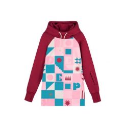 Bluza outdoorowa z kapturem damska DEEP TRIP Cartoon softshell. Bluzy damskie DEEP TRIP, na zimę, xs, bez wzorów, z bawełny, sportowe, bez ramiączek, z kapturem. Za 499.00 zł.