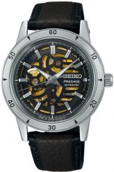 Zegarek Seiko Zegarek Męski Seiko Presage Style 60's Open Heart SSA461J1 (39,5mm). Zegarki męskie Seiko, bez wzorów. Za 3,643.99 zł.
