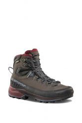 Buty trekkingowe damskie wysokie Tx5 Evo Mid Gtx. Szare obuwie trekkingowe damskie La Sportiva, z gore-texu, bez zapięcia. Za 994.49 zł.