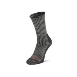 Skarpety do trekkingu Bridgedale Hike Mid Merino C Boot. Szare skarpetki damskie Bridgedale, bez wzorów. Za 85.99 zł.
