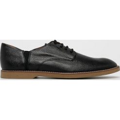 Gino Rossi - Półbuty Arena. Czarne buty wizytowe męskie Gino Rossi, bez wzorów, z materiału, bez obcasa, bez zapięcia. W wyprzedaży za 299.90 zł.