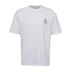 Koszulka Hummel Club Loose. Białe bluzki damskie Hummel, bez wzorów, bez kołnierzyka, bez ramiączek. Za 153.50 zł.