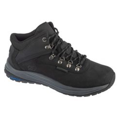 Buty trekkingowe męskie, Slip-Ins: Meroe - Pikeman. Czarne trekkingi męskie Skechers, bez zapięcia. Za 499.99 zł.
