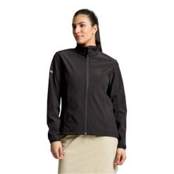 Kurtka Softshell Slam Act Ws Damskie. Czarne kurtki sportowe damskie SLAM, m, bez wzorów, z dżerseju, bez ramiączek, z kapturem. Za 609.99 zł.