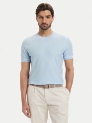 BOSS Sweter H-Nalon 50560482 Niebieski Regular Fit. Niebieskie swetry męskie Boss, l, bez wzorów, z bawełny, bez kołnierzyka, bez ramiączek. Za 679.99 zł.