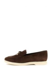 Guess Półbuty 183331 Brązowy. Brązowe półbuty damskie Guess, z aplikacjami, bez obcasa, na płaskiej podeszwie, bez zapięcia. Za 634.99 zł.