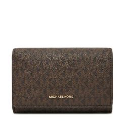 Portfel MICHAEL Michael Kors. Brązowe portfele damskie MICHAEL Michael Kors. Za 669.99 zł.