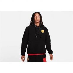 Bluza sportowa męska Nike Air Jordan Essential Statement Moutainside. Czarne bluzy sportowe męskie Nike, l, bez wzorów, z kapturem. Za 462.00 zł.