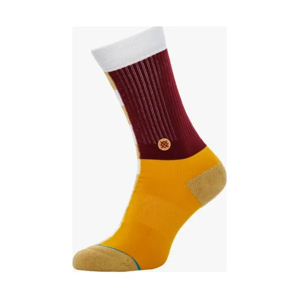 Stance Skarpety Split Check Brown , brązowy, rozmiar M. Brązowe skarpety męskie Stance, bez wzorów, z bawełny. Za 59.99 zł.