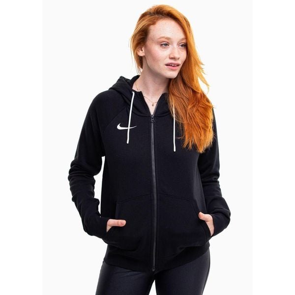 Bluza sportowa damska Nike Wmns Park 20. Białe bluzy damskie Nike, m, bez wzorów, sportowe, bez ramiączek, z kapturem. Za 402.00 zł.