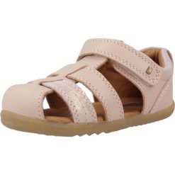 Sandały BOBUX ROAM Rose. Czerwone sandały męskie BOBUX, na lato, bez wzorów, ze skóry, bez zapięcia. Za 298.99 zł.