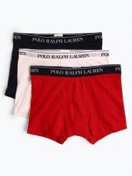 Polo Ralph Lauren Obcisłe bokserki pakowane po 3 szt. Mężczyźni Bawełna czarny|biały|czerwony, XXL. Białe bokserki męskie Polo Ralph Lauren, bez wzorów, z bawełny. Za 249.95 zł.