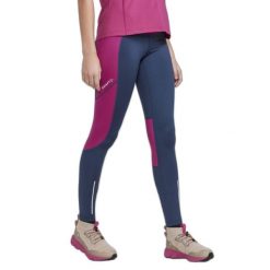 Legginsy damskie Craft Adv Essence Warm. Fioletowe legginsy damskie Craft, bez wzorów, z materiału. Za 173.00 zł.