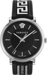 Versace Zegarek marki Versace model VE5A01321 kolor Czarny. Akcesoria męski. Sezon: Cały rok NoSize. Czarne zegarki męskie Versace, bez wzorów. Za 1,445.00 zł.